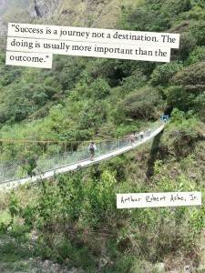 Success is a journey