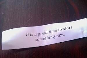 Good fortune - start something new.