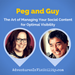 Peg Fitzpatrick and Guy Kawasaki on Adventures in Visibility