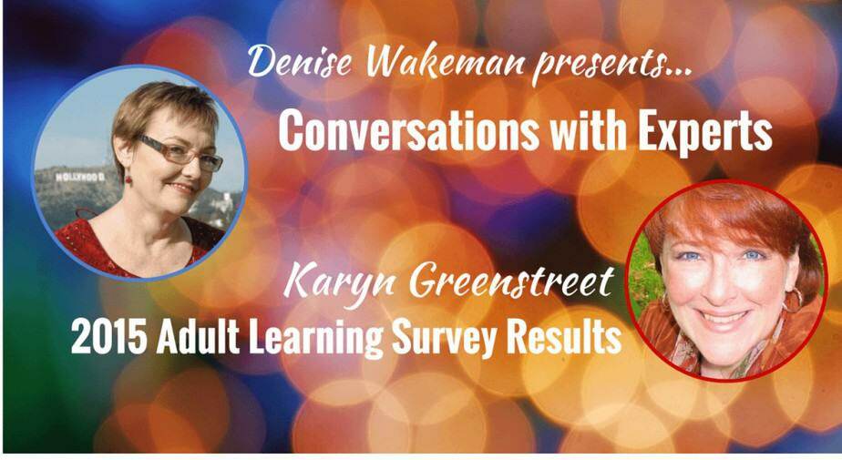 Karyn Greenstreet, 2015 Adult Learning Survey Results