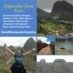 Get Denise Wakeman's Dispatches from Peru