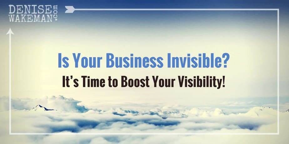 It’s Time to Boost Your Visibility!