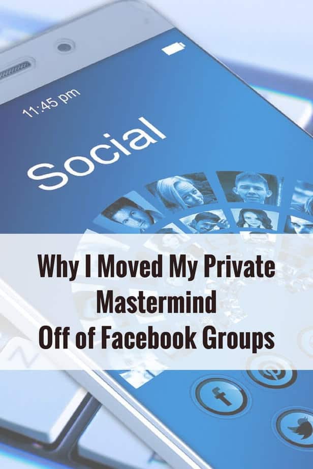 I moved my private mastermind off of Facebook groups. Here's why and where I moved my community so we could have a better experience interacting with one another.