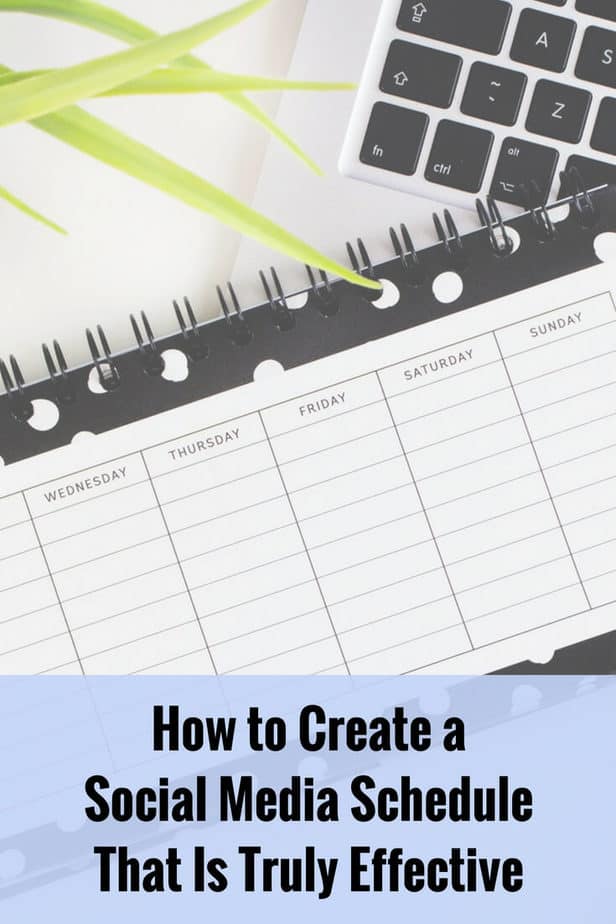Creating a solid social media schedule is one of the best ways to improve your results and be effective in your posting efforts.