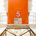 5 Things: Lifeguard stand on the beach with number five